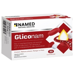 Gliconam 30 Tablets - Supplement for carbohydrate metabolism and glucose