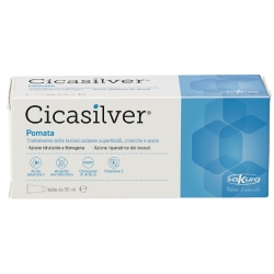 Cicasilver Ointment for Skin and Superficial Lesions 50 ml