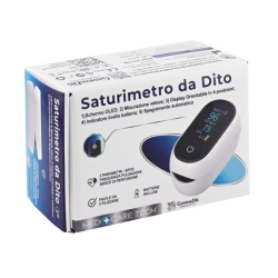 Professional Finger Pulse Oximeter - Saturation and Heart Rate Detector