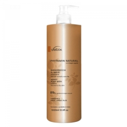 Vebix Phytamin Natural - Natural Honey Shower Gel for Normal to Dry Skin 1000 ml