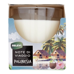 Travel Notes - Polynesian Flower Candle