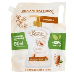 Almond Hand Soap with Antibacterial Properties - 1300 ml Refill