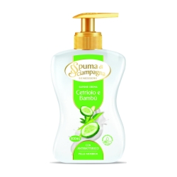 Refreshing Cucumber and Bamboo Cream Soap, Neutral pH, 300 ml