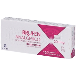 Brufen Analgesic Tablets 12 - symptomatic treatment of pain