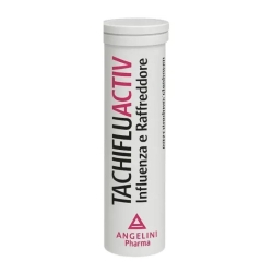 Tachipirina TachifluActiv Influenza and Cold 500mg/60mg Paracetamol Pseudoephedrine Hydrochloride 10 Tablets
