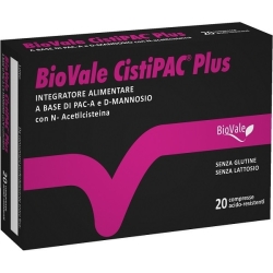 BioVale CistiPAC Plus 20 Tablets - Urinary tract supplement