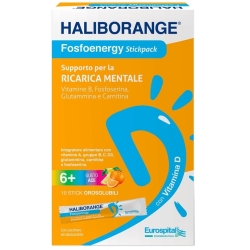 Haliborange Fosfoenergy 10 Stickpack - Supplement for energy metabolism and mental performance
