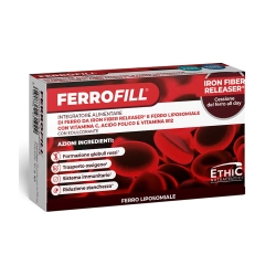 Ferrofill Liposomal Iron with Modulated Release 30 Tablets - Supplement for iron deficiency and fatigue