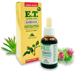 Burdock E.T. Total Extract 30 ml - Purifying and draining supplement for the skin