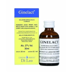 Bach Flower Ginelact Drops 30 ml - Supplement for relaxation and female balance