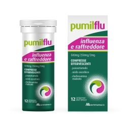 PUMILFLU Cold and Flu 12 effervescent tablets