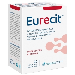 Eurecit 20 Orosoluble Stick Pack - Supplement for cognitive function and the nervous system