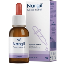 Nargil Nasal Drops for Hydration and Fluidification of Nasal Secretions 20 ml