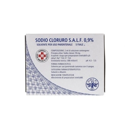 Sodium Chloride 0.9% Solvent for Parenteral Use 5 Vials of 5 ml