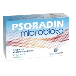 Psoradin Microbiota 30 Capsules - Supplement for balancing intestinal flora