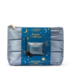 PURO BIO Beauty Collision - Blue Pouch + Long-Lasting Anniversary Maxi Pencil + Sharpener