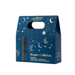 PURO BIO Beauty Collision Box Mira - Long-Lasting Eye Pencil 01L Black + Long-Lasting Eyeshadow Pencil 06L Champagne