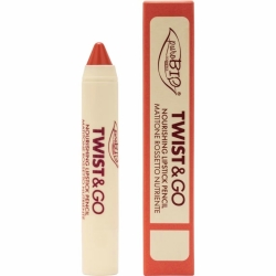 PURO BIO Twist & Go - Nourishing Lipstick Pencil N. 502 Peach Nude