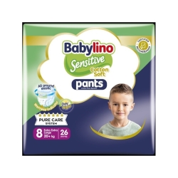 Sensitive - 26 Pull-Up Diapers Size 8 Extra Extralarge (20+ kg)