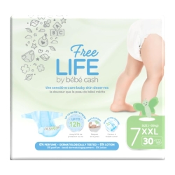 Freelife - 30 Diapers Size 7 XXL +15 kg