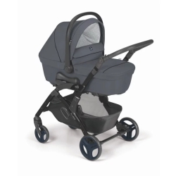 Trio Fluido Easy 325 - Modular System with Area Zero+ I-Size R-129 Grey Car Seat
