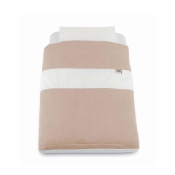 Textile Set 167 - 3 Piece Coordinated for Crib Color Beige