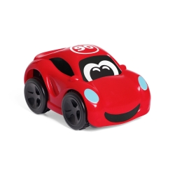 Chicco Turbo Touch - Red Push-Pull Sports Car with Realistic Sounds