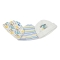 Baby Hat Set - 3 Pure Cotton Caps for Babies 0-3 Months, Blue
