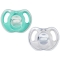 Ultra Light Pacifier - 2 Ultra Light Silicone Pacifiers 0-6 Months
