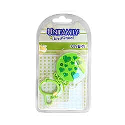 Unifamily CLIP - BPA-Free Baby Pacifier Chain - Green