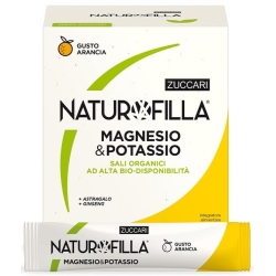 Naturofilla Magnesium & Potassium Orange Flavor 28 Stickpack - Mineral Supplement