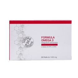 Omega 3 Formula - Supplement based on EPA and DHA for normal cardiac, visual and brain function 30 Pearls