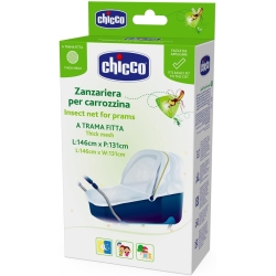 Chicco Mosquito Net for Pushchair with Elastic Edge 146 cm x 131 cm