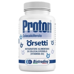 Proton Cholecalciferol 90 Gummy Bears - Vitamin D3 Supplement for Bones and the Immune System
