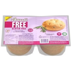 BAULI Free Focaccine - Gluten-Free Rosemary Focaccine 300g