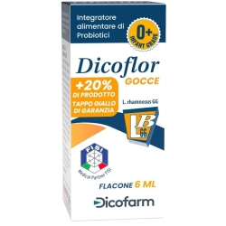Dicoflor Drops 6 ml - Supplement for intestinal bacterial flora