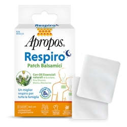 Apropos Respiro - 6 Balsamic Patches with Natural Essential Oils