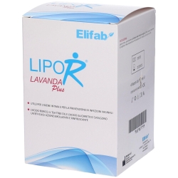 Lipor Lavanda Plus - Emollient and Refreshing Intimate Hygiene Solution with Hyaluronic Acid 4 x 140 ml Bottles