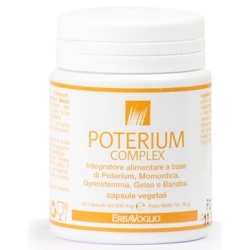 Production Poterium Complex 60 Capsules - Supplement for carbohydrate metabolism