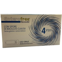 Enterofree 20 5 ml vials - Supplement for intestinal bacterial flora