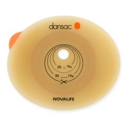 Dansac Novalife2 70mm Ileal and Urostomy Plate, Cut to Size 10-62