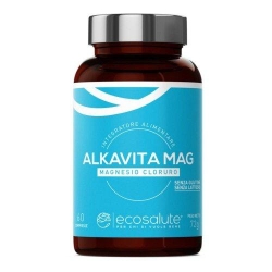 Alkavita Mag Magnesium Chloride 60 Tablets - Supplement for fatigue, nerves and muscles