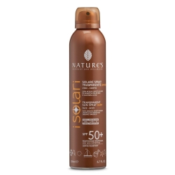 Nature's Sunscreen for Children 50+ SPF Transparent Spray Very High Protection Sunscreens 200 ml