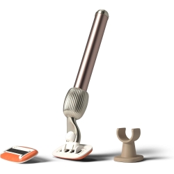 The Rasor Starter Set - 5-Blade Reusable Razor - Blush