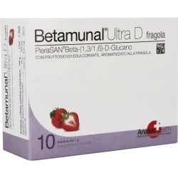 Betamunal Ultra D Immunostimulant Supplement 10 Strawberry Sachets