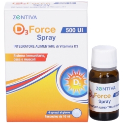 D3 Force 500 UI Spray - Immune Support Supplement 10 ml