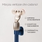 Fler The Rasor Starter Set - 5-Blade Reusable Razor - Midnight Blue