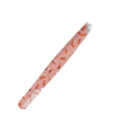 Eyebrow Tweezer With Comb Tiger - Eyebrow Tweezer