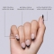 Salon Acrylic French Press-On Nails Kit - 28 Fake Nails + Glue