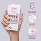 Salon Acrylic French Press-On Nails Kit - 28 Fake Nails + Glue
